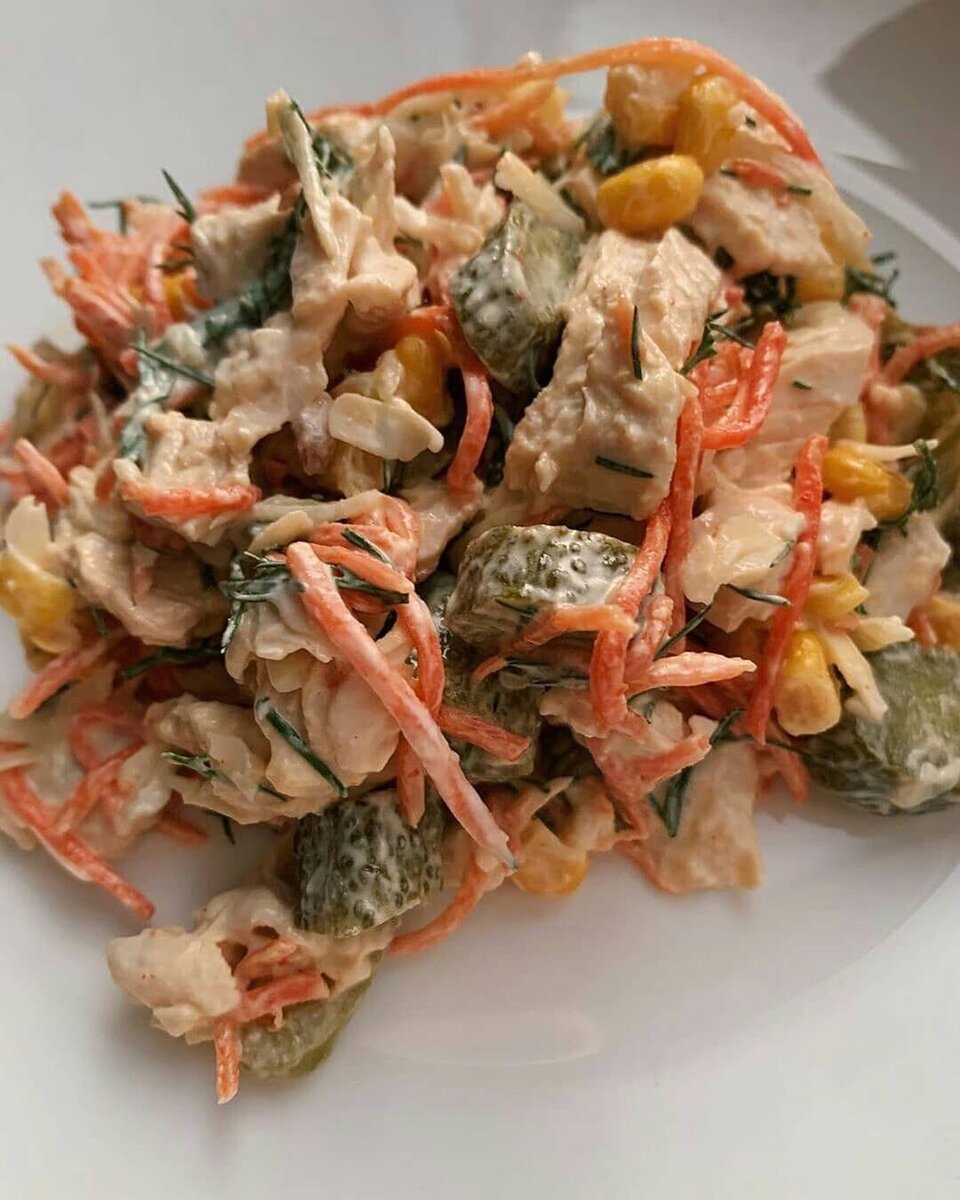 Салат с индейкой, который покорит ваше сердце за 15 минут