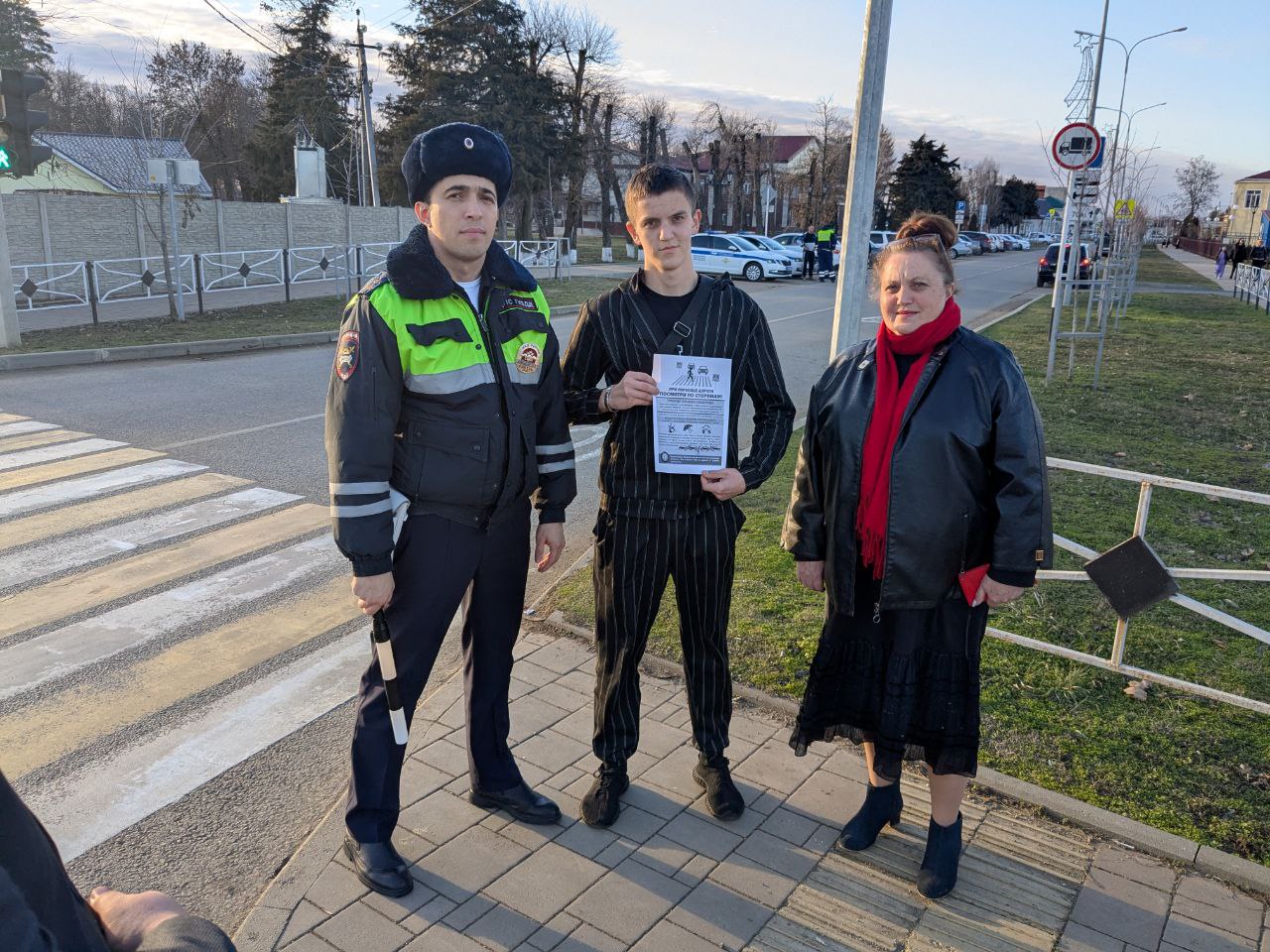 К работе Госавтоинспекции Адыгеи присоединились представители казачества и народной дружины