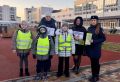 В Майкопе госавтоинспекторы и представители «родительских патрулей» провели совместную акцию для юных пешеходов