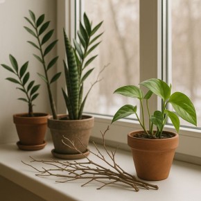 Как простые веточки могут преобразить ваш дом и заботиться о растениях