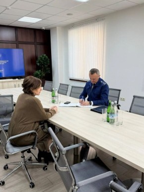 Прокурор города Майкопа Максим Яковенко на базе центра «Мой бизнес» провел встречу с представителями бизнес-сообщества