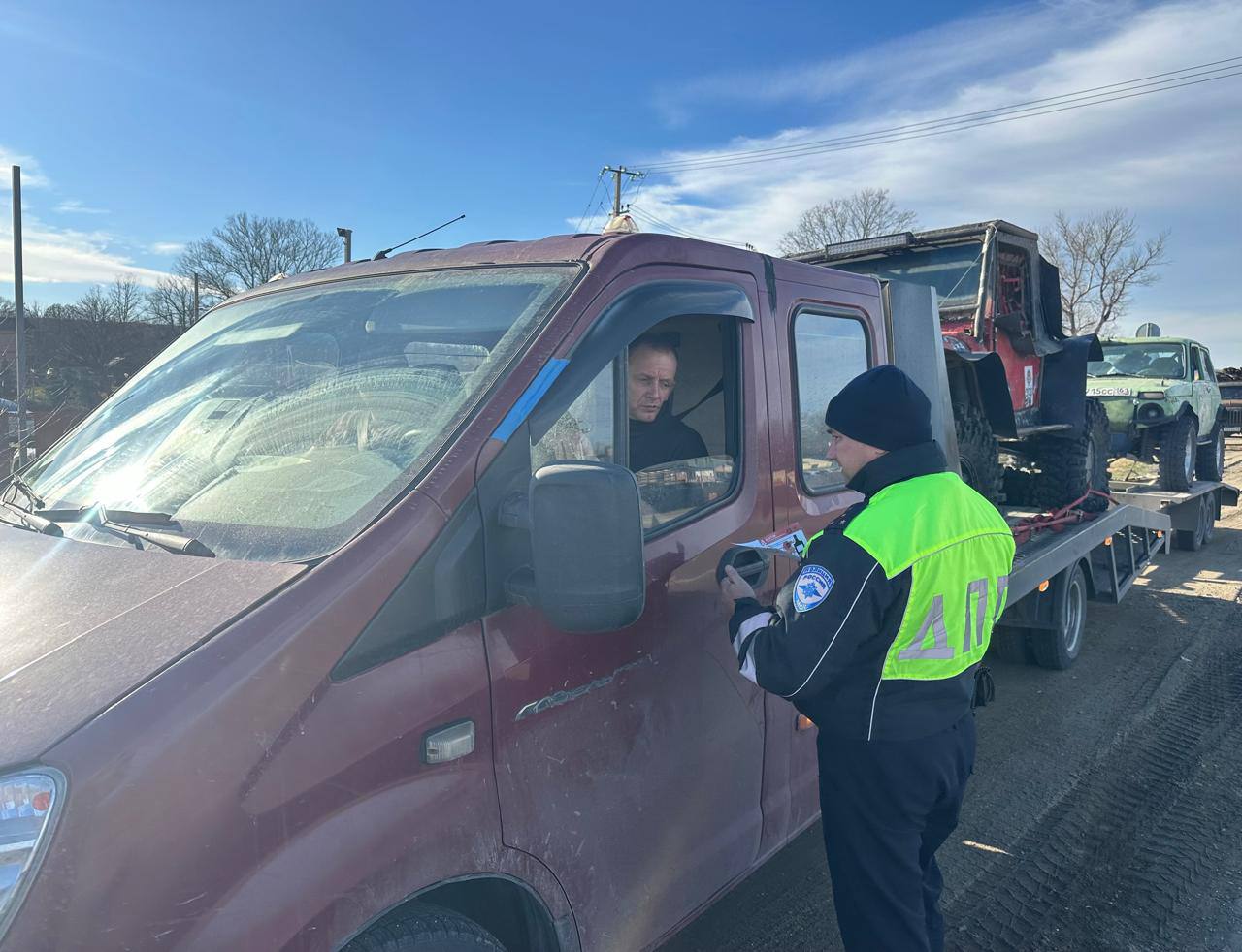В Адыгее Майкопский и Тахтамукайский районы продолжают проведение профилактического мероприятия «Внедорожник» В Адыгее Майкопский и Тахтамукайский районы продолжают проведение профилактического мероприятия «Внедорожник»