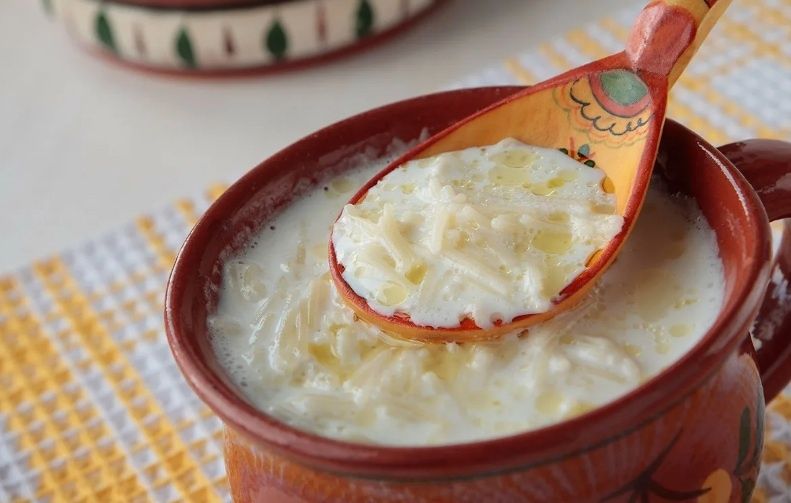 Как приготовить молочный суп с вермишелью