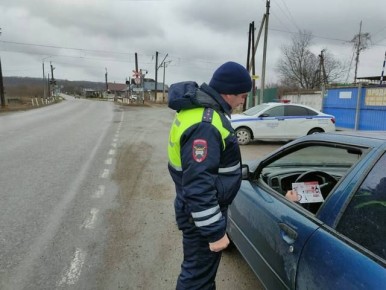 Сотрудники Госавтоинспекции Майкопского района провели профилактическое мероприятие «Внимание, переезд!»