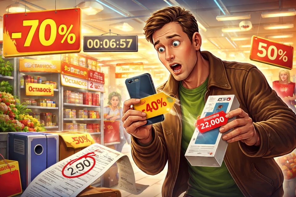 Как магазины манипулируют ценами перед распродажами