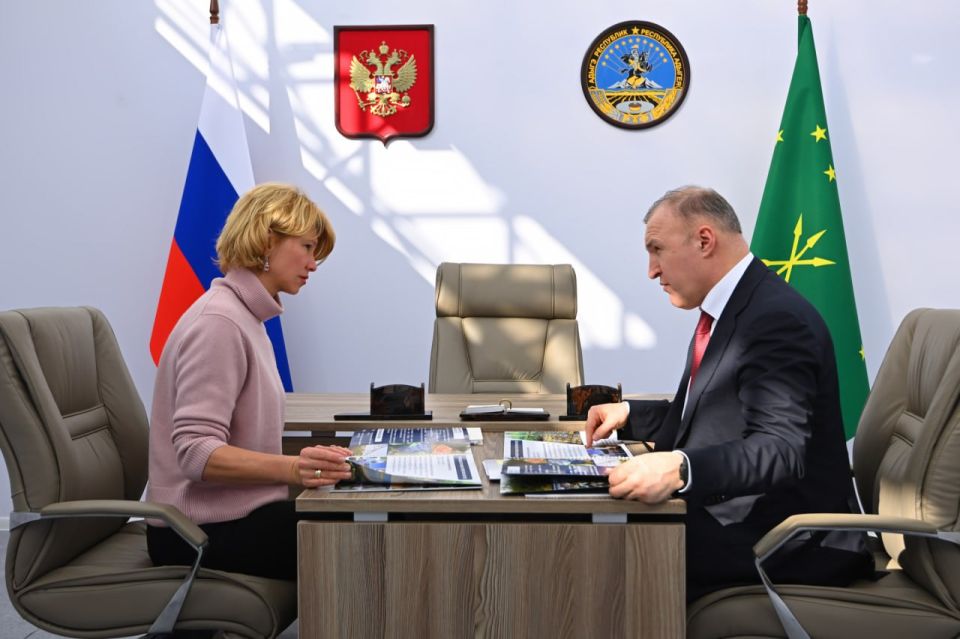 Министр сельского хозяйства РФ и Глава Адыгеи обсудили развитие АПК региона и встретились с ведущими экспертами отрасли