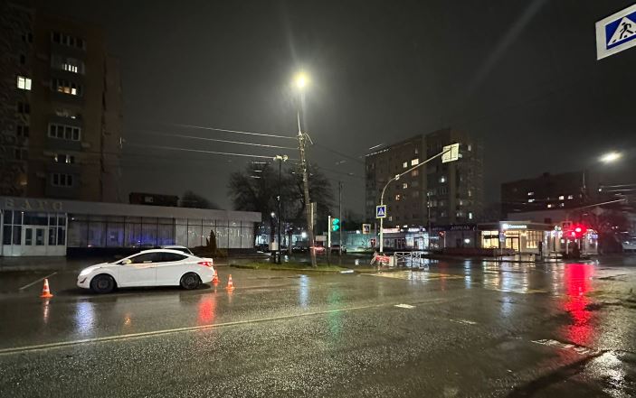 В городе Майкопе зарегистрировано дорожно-транспортное происшествие с наездом на пешехода