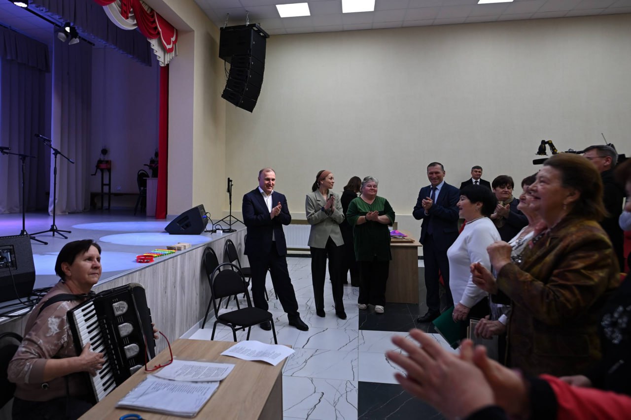 В Красногвардейском после ремонта возобновил работу Дом культуры В Красногвардейском после ремонта возобновил работу Дом культуры