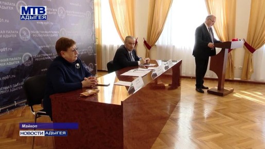 Итоги работы за прошлый год и приоритетные направления деятельности на текущий обсудили члены Общественной палаты Адыгеи