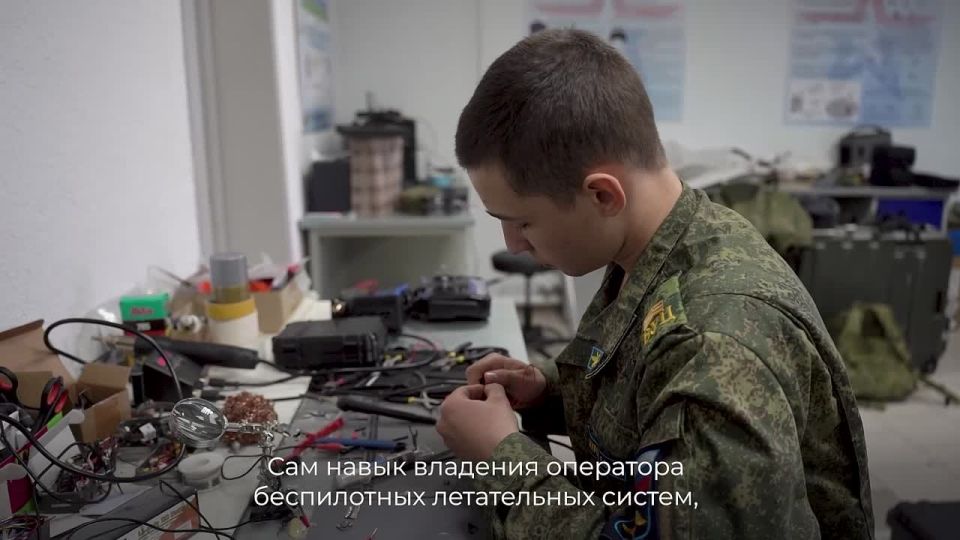 В Майкопе показали передовые дроны