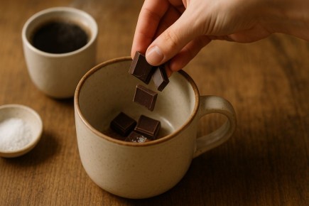 Шоколадный латте с корицей: уютный напиток всего за пару минут