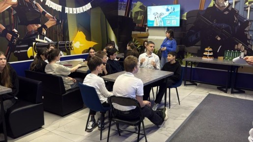 Интеллектуальные игры, мастер-классы и уроки по тактике боя провели для учащихся школы № 28 Майкопа