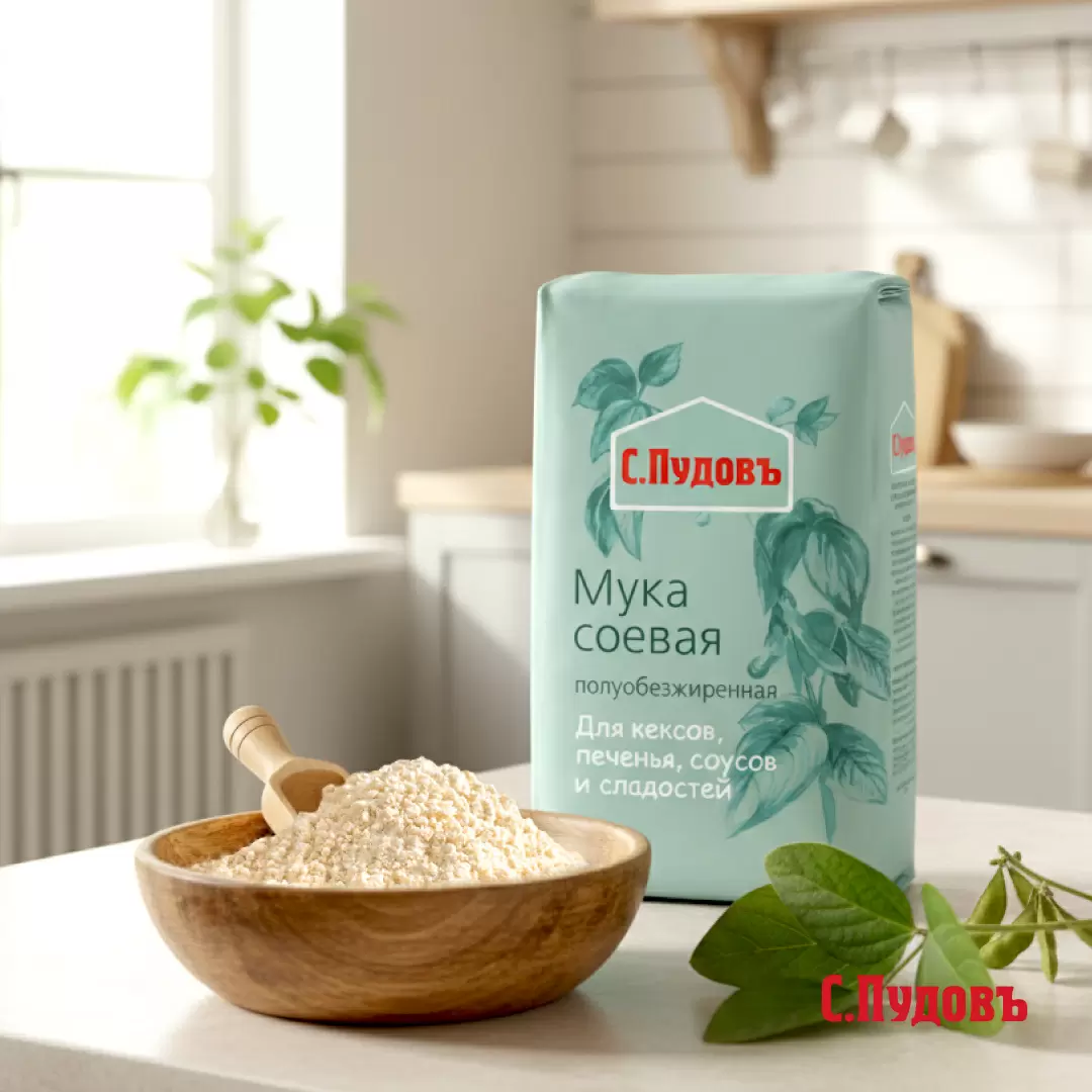 Соевая мука: погружение в мир здоровья и вкуса с "С.Пудовъ"