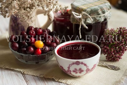 Очарование повидла из алычи