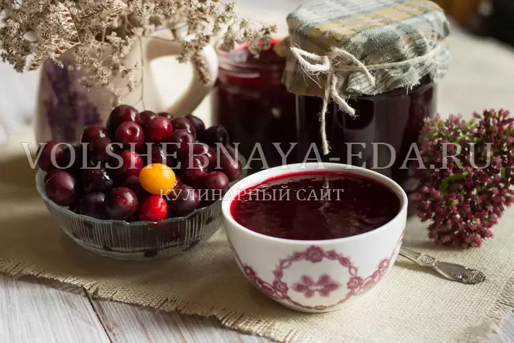 Очарование повидла из алычи