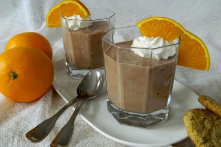 Шоколадно-апельсиновый десерт: новый взгляд на творожные лакомства