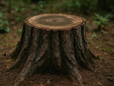 Как просто избавиться от пня на участке: натуральные методы без техники