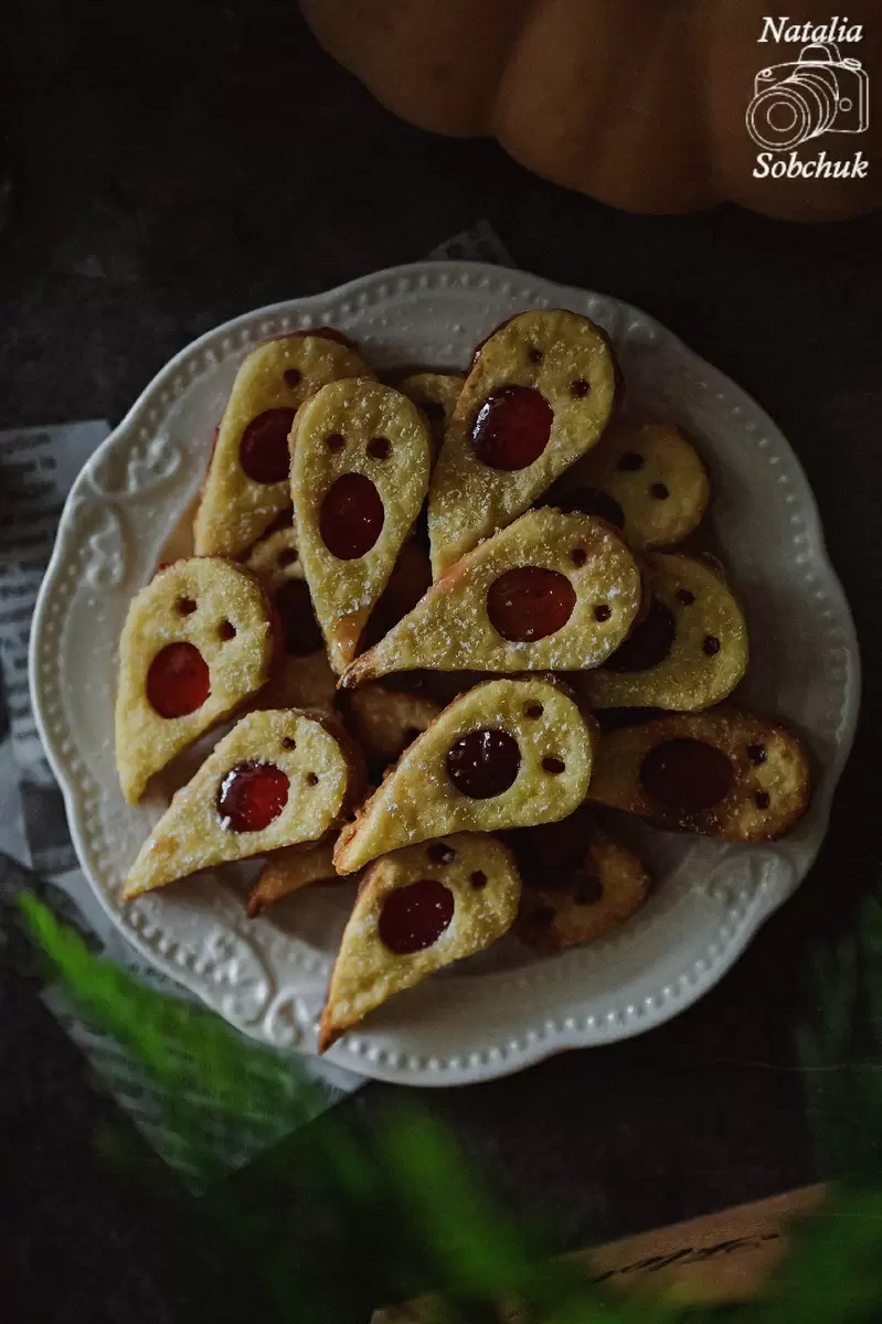 Песочное печенье с привидениями: идеальное угощение на Хэллоуин