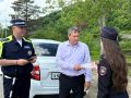 В Адыгее сотрудники Госавтоинспекции провели профилактический рейд по контролю за соблюдением правил перевозки детей