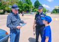 В Тахтамукайском районе сотрудники Госавтоинспекции и юные инспекторы движения призвали водителей уступать дорогу пешеходам