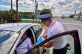 В Гиагинском районе дорожные полицейские провели профилактическую акцию «Перекрёсток»