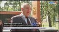 На мемориальном комплексе в хуторе Дукмасов Шовгеновского района в рамках Всероссийской акции «Храним огонь Победы» зажгли Вечный огонь