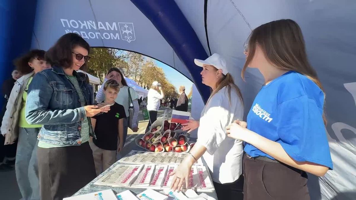 Редакция газеты «Майкопские новости» организовала свою тематическую зону на площадке «Майкоп Молодой»