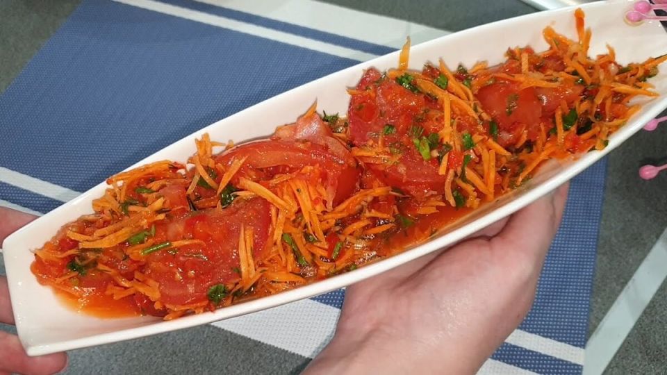 Невероятная овощная закуска - яркое дополнение к любому столу